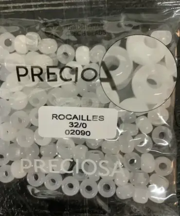 Preciosa Round Seed Beads 02090 32/0  3.5 Oz