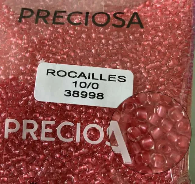 Preciosa Round Seed Beads 38998 10/0 3.5 Oz