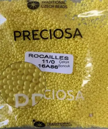 Preciosa Round Seed Beads 16A86 11/0 3.5 Oz