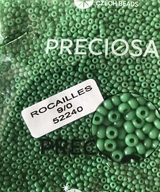 Preciosa Round Seed Beads 52240 9/0 3.5 Oz