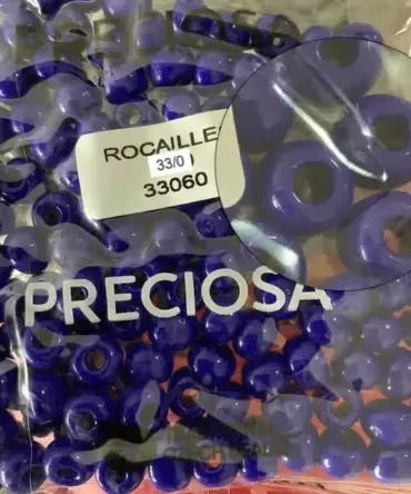 Preciosa Round Seed Beads 33060 33/0 3.5 Oz
