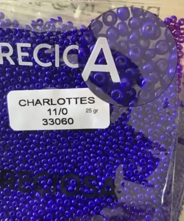 Preciosa Charlotte Seed Beads 33060 11/0 3.5 Oz