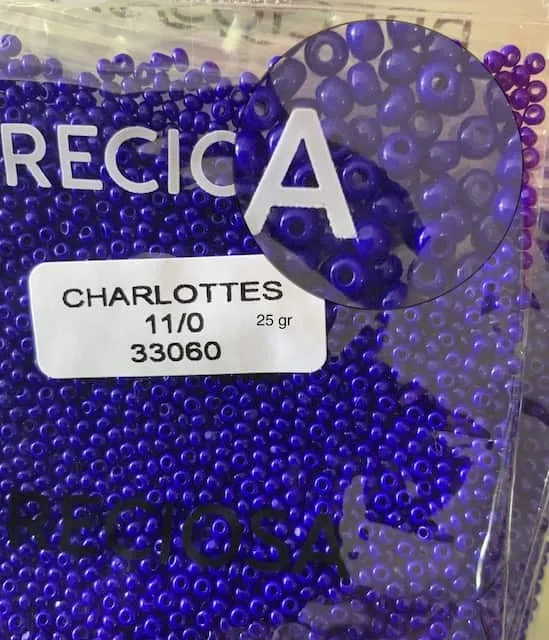 Preciosa Charlotte Seed Beads 33060 11/0 3.5 Oz