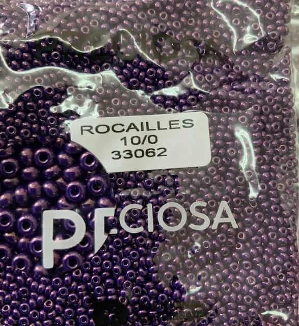 Preciosa Round Seed Beads 33062 10/0 3.5 Oz