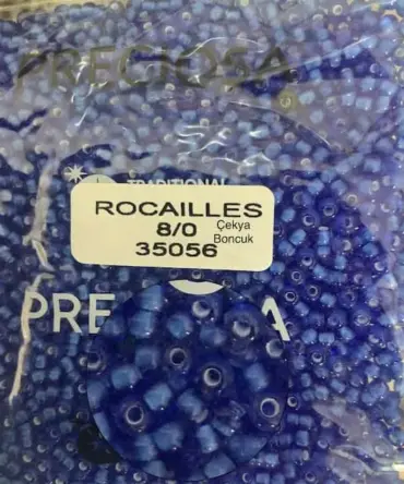 Preciosa Round Seed Beads 35056 8/0 3.5 Oz