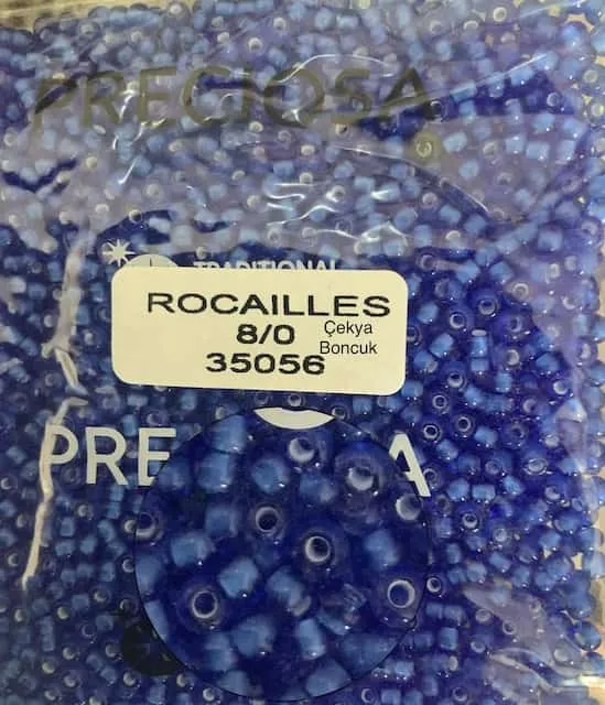 Preciosa Round Seed Beads 35056 8/0 3.5 Oz