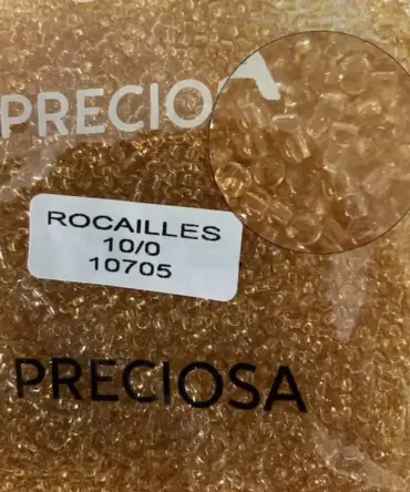 Preciosa Round Seed Beads 10705 10/0 3.5 Oz