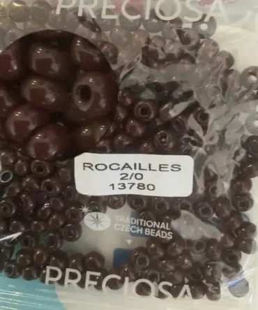 Preciosa Round Seed Beads 13780 2/0 3.5 Oz