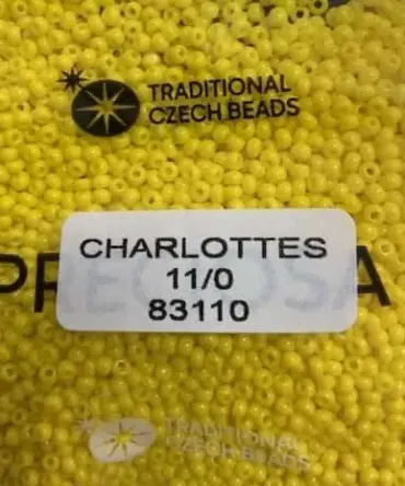 Preciosa Charlotte Seed Beads 83110 11/0 3.5 Oz