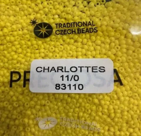 Preciosa Charlotte Seed Beads 83110 11/0 3.5 Oz
