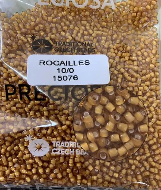 Preciosa Round Seed Beads 15076 10/0 3.5 Oz