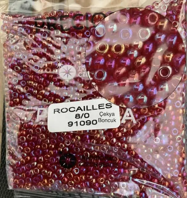 Preciosa Round Seed Beads 91090 8/0 3.5 Oz