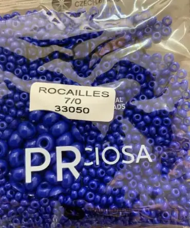 Preciosa Round Seed Beads 33050 7/0 3.5 Oz