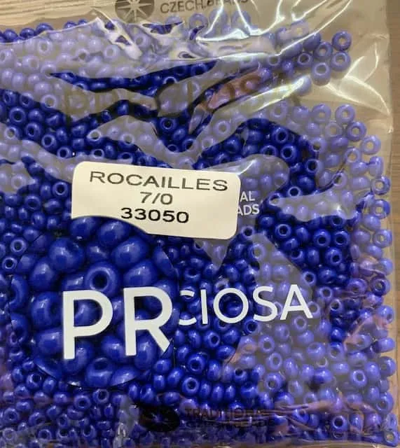 Preciosa Round Seed Beads 33050 7/0 3.5 Oz
