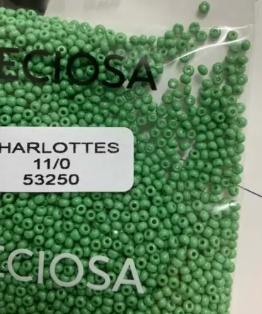 Preciosa Charlotte Seed Beads 53250 11/0 3.5 Oz
