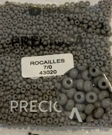 Preciosa Round Seed Beads 43020 7/0 3.5 Oz