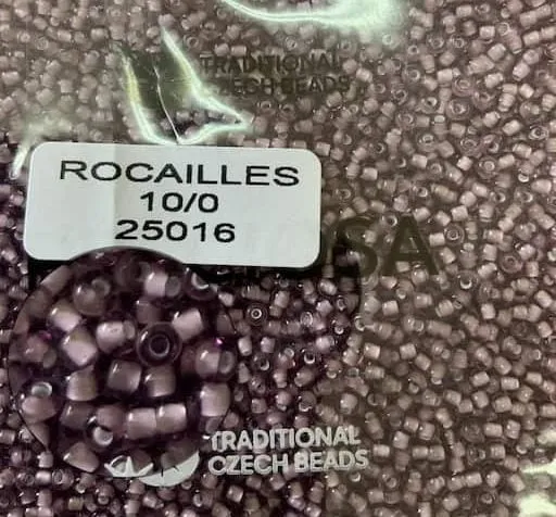 Preciosa Round Seed Beads 25016 10/0 3.5 Oz