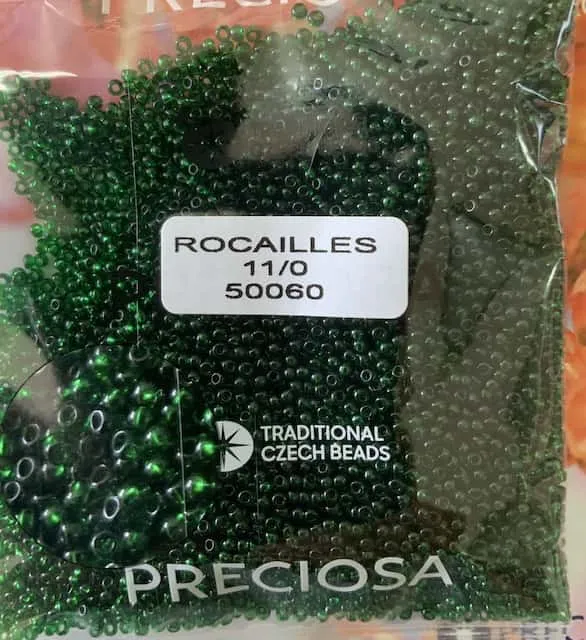 Preciosa Round Seed Beads 50060 11/0 3.5 Oz