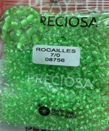 Preciosa Round Seed Beads 08756 7/0 3.5 Oz