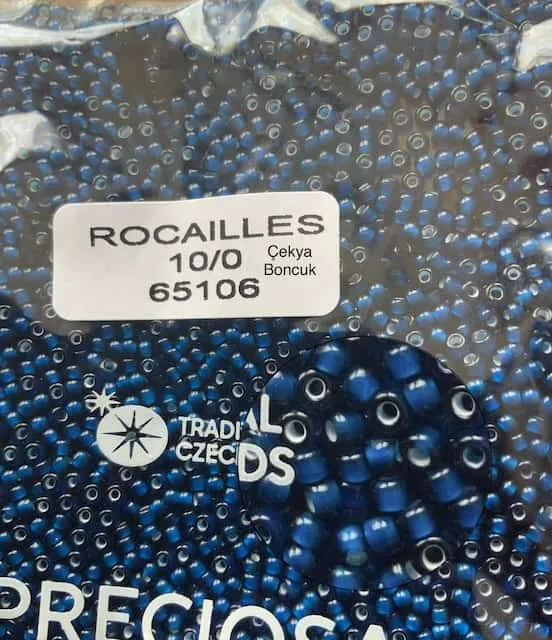 Preciosa Round Seed Beads 65106 10/0 3.5 Oz