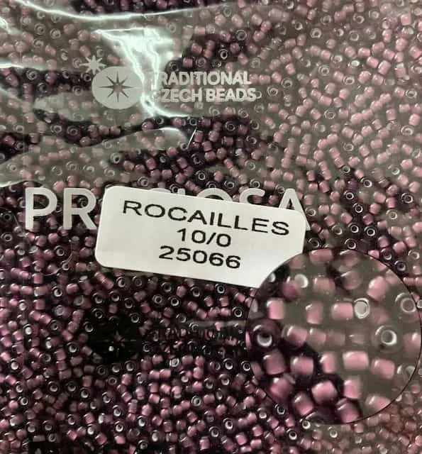 Preciosa Round Seed Beads 25066 10/0 3.5 Oz
