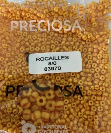 Preciosa Round Seed Beads 83970 8/0  3.5 Oz