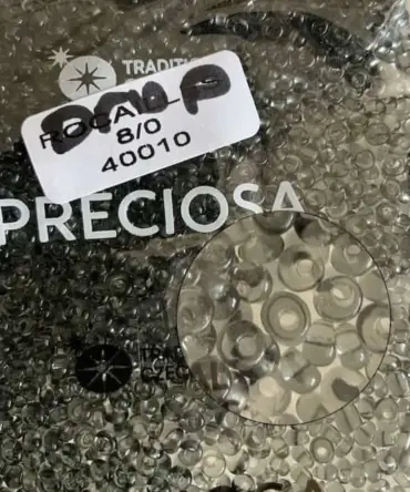 Preciosa Drops Beads 40010 8/0 3.5 Oz