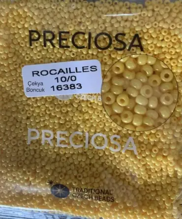 Preciosa Round Seed Beads 16383 10/0 3.5 Oz