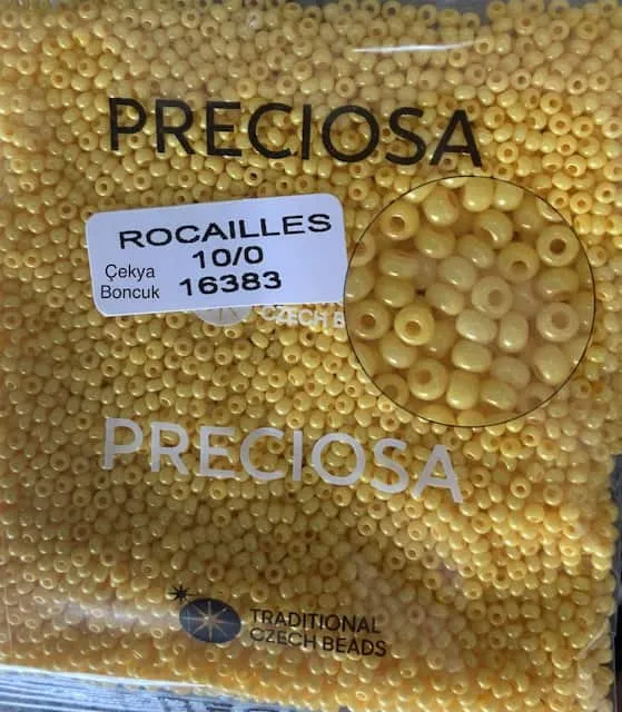 Preciosa Round Seed Beads 16383 10/0 3.5 Oz