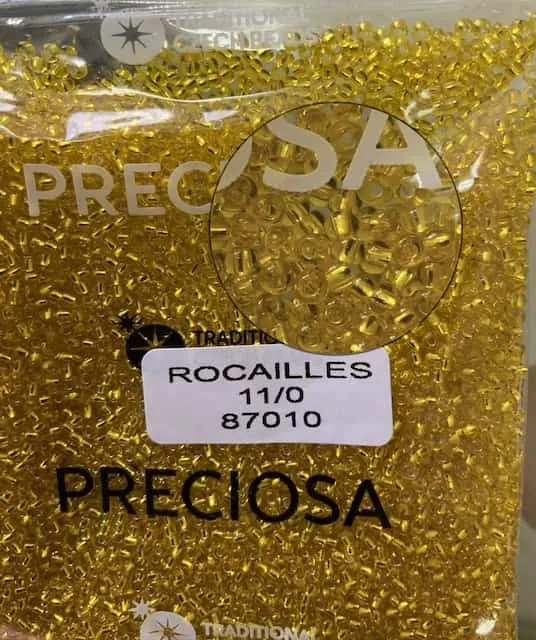 Preciosa Round Seed Beads 87010 11/0 3.5 Oz