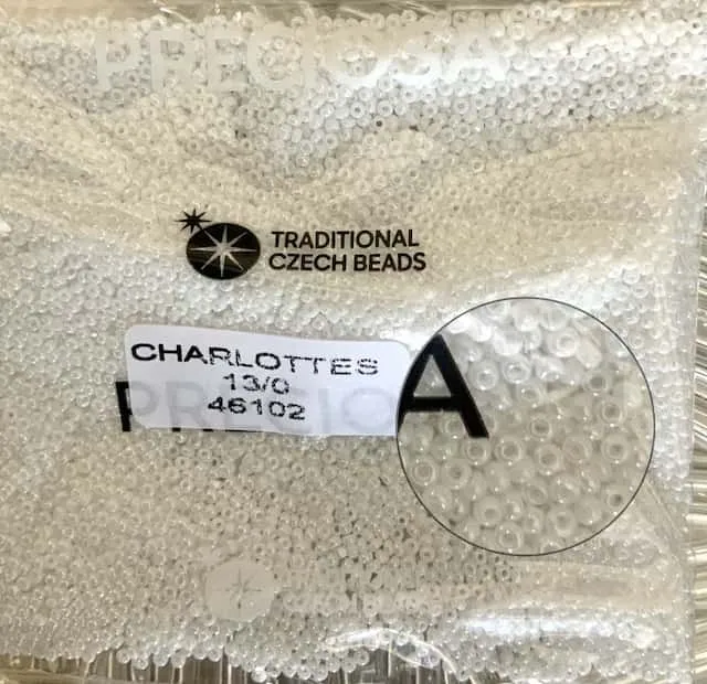 Preciosa Charlotte Seed Beads 46102 13/0 3.5 Oz
