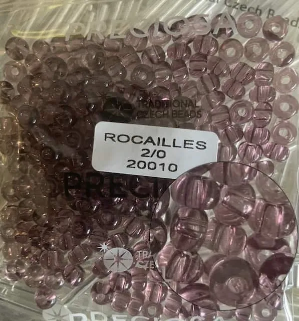 Preciosa Round Seed Beads 20010 2/0 3.5 Oz