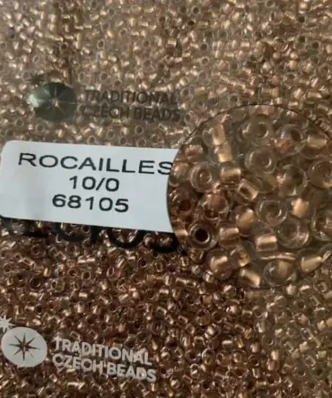 Preciosa Round Seed Beads 68105 10/0 3.5 Oz