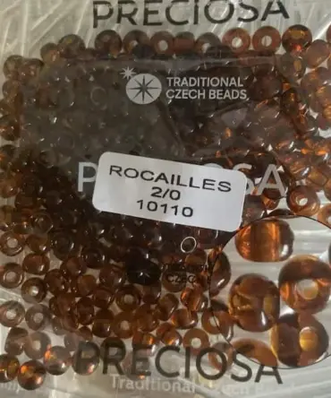 Preciosa Round Seed Beads 10110 2/0 3.5 Oz