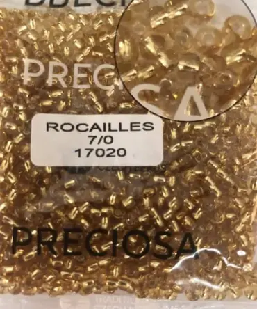 Preciosa Round Seed Beads 17020 7/0 3.5 Oz