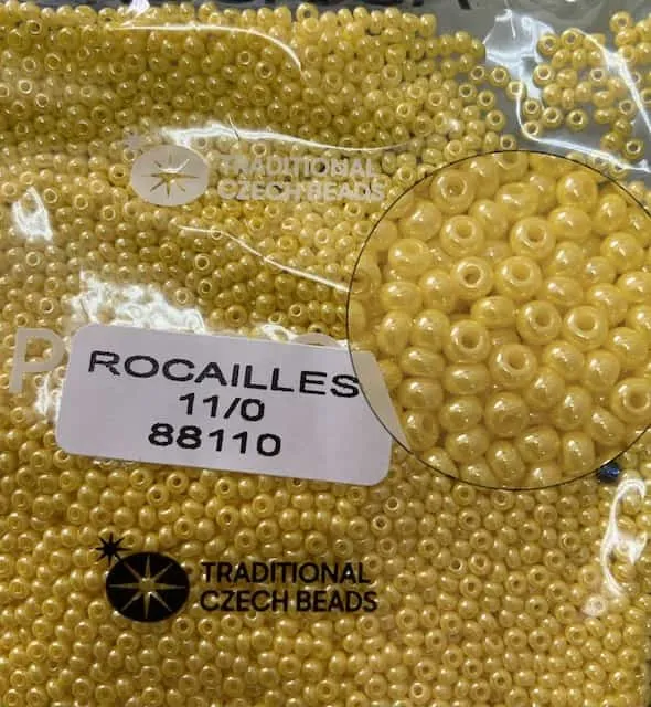 Preciosa Round Seed Beads 88110 11/0 3.5 Oz
