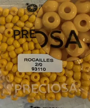 Preciosa Round Seed Beads 93110 2/0 3.5 Oz