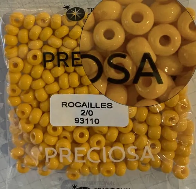 Preciosa Round Seed Beads 93110 2/0 3.5 Oz