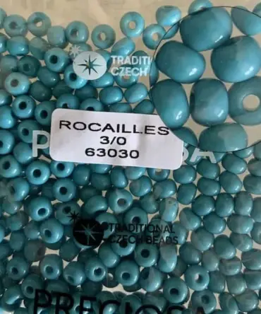 Preciosa Round Seed Beads 63030 3/0  3.5 Oz