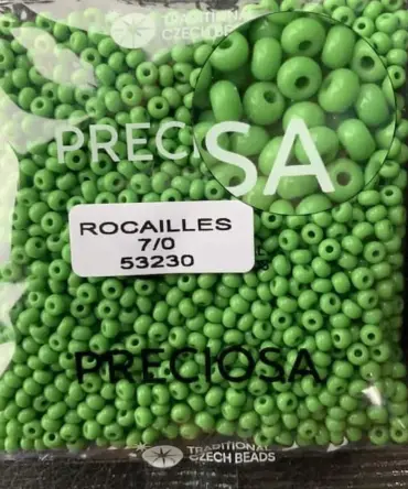 Preciosa Round Seed Beads 53230 7/0 3.5 Oz