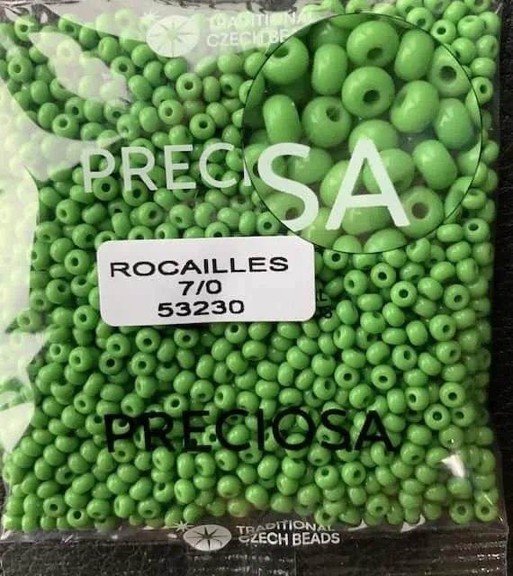 Preciosa Round Seed Beads 53230 7/0 3.5 Oz