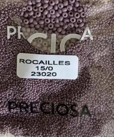 Preciosa Round Seed Beads 23020 15/0 3.5 Oz