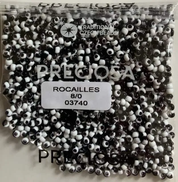 Preciosa Round Seed Beads 03740 8/0 3.5 Oz