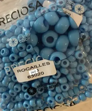 Preciosa Round Seed Beads 63020 34/0 3.5 Oz