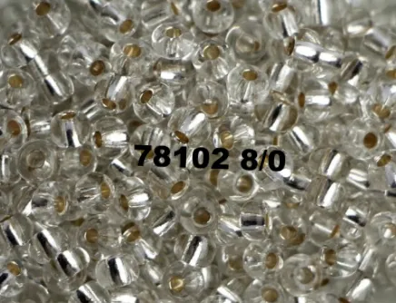 Preciosa Round Seed Beads 78102 8/0 3.5 Oz