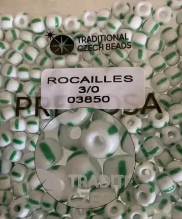 Preciosa Round Seed Beads 03850 3/0 3.5 Oz
