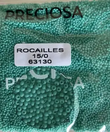 Preciosa Round Seed Beads 63130 15/0 3.5 Oz