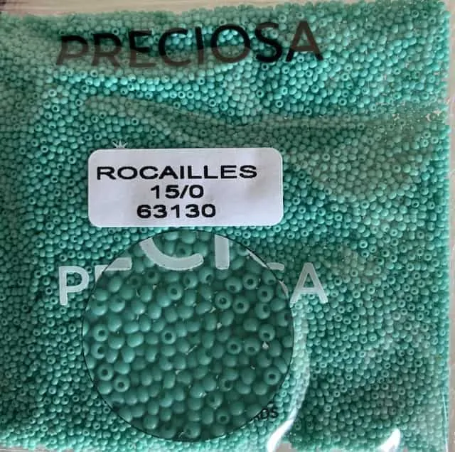 Preciosa Round Seed Beads 63130 15/0 3.5 Oz