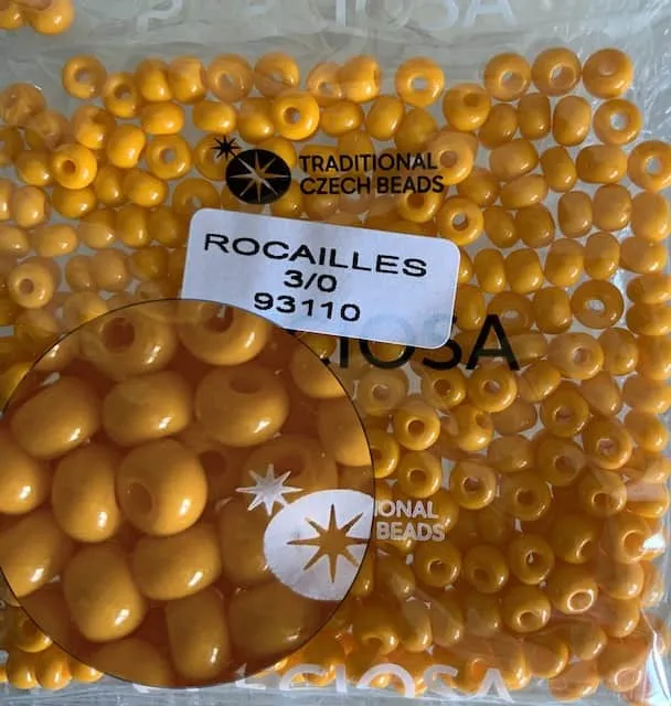 Preciosa Round Seed Beads 93110 3/0 3.5 Oz