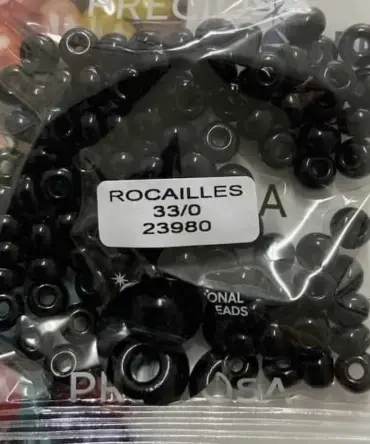 Preciosa Round Seed Beads 23980 33/0 3.5 Oz